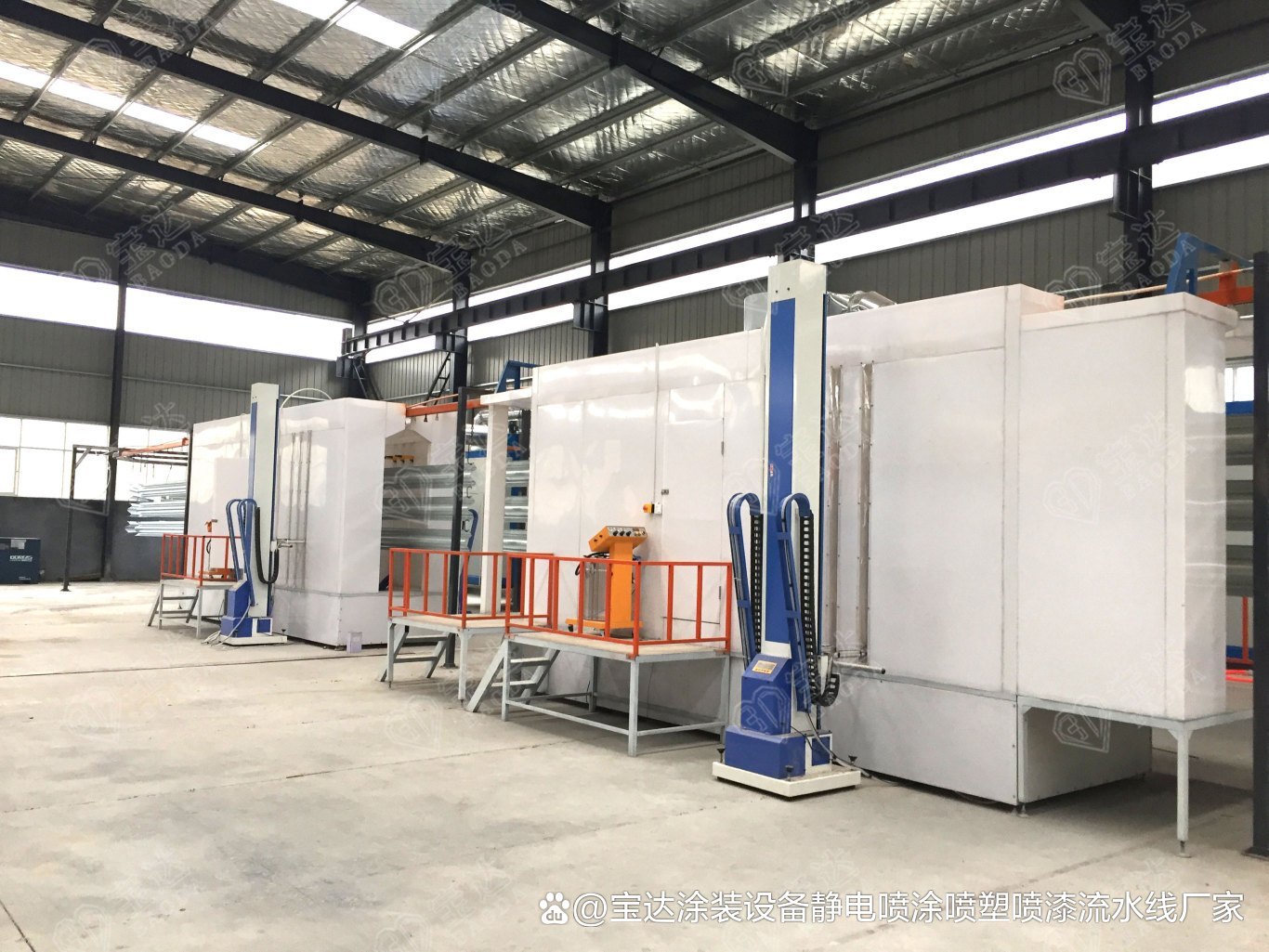 自动化涂装设备生产线的几种喷涂施工方法